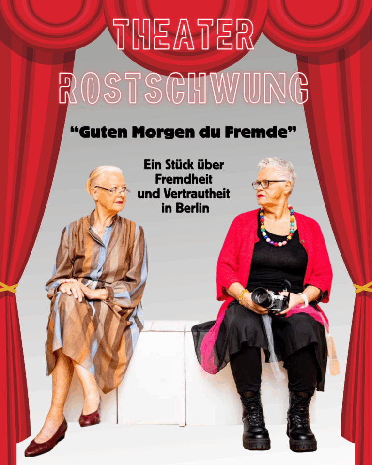 Theater RostSchwung zeigt das Stück "Guten Morgen du Fremde" am 13.12.2025 im RuDi Nachbarschaftshaus